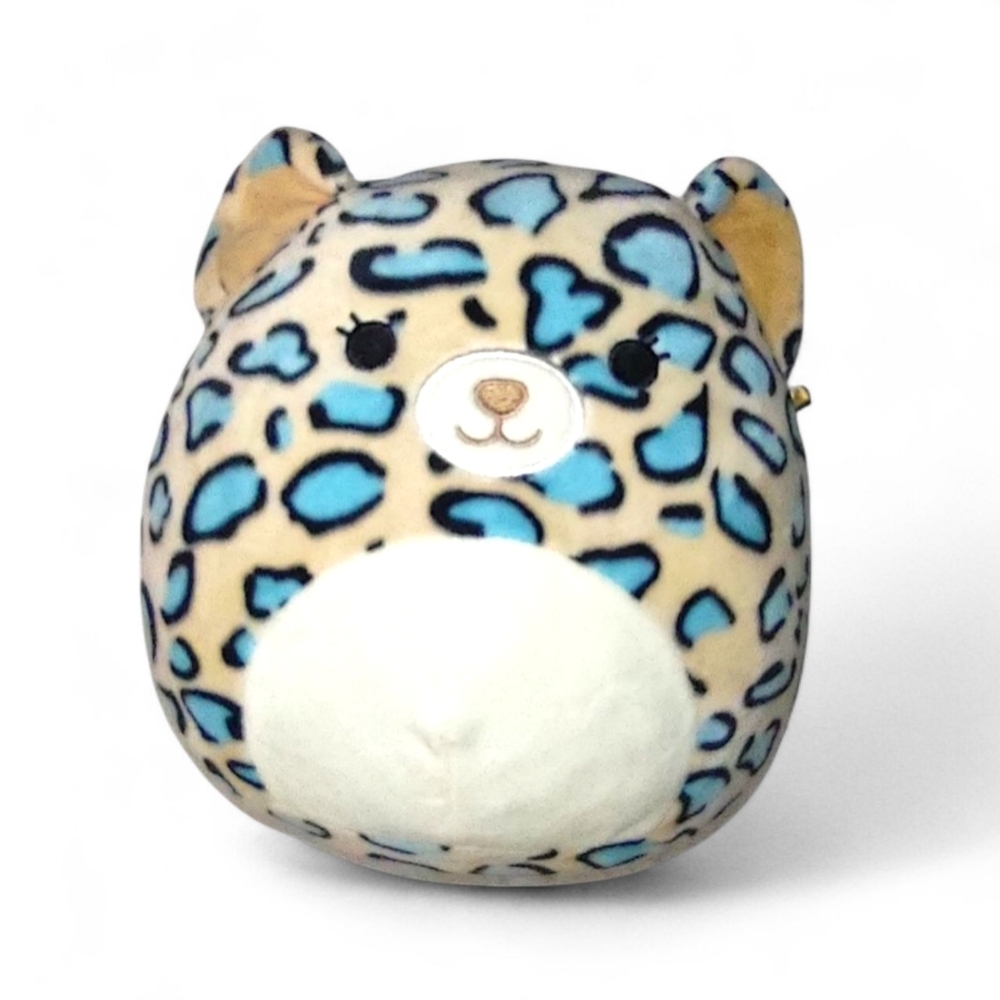 Squishmallows Liv The Teal Leopard 8" Plush